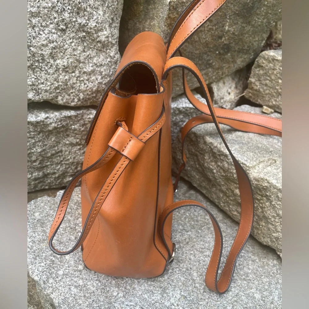 Loeffler Randall Leather Backpack - Picture 2 of 9